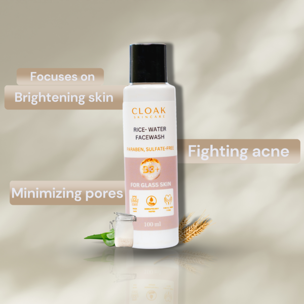 Rice Water Face Wash - Image 2