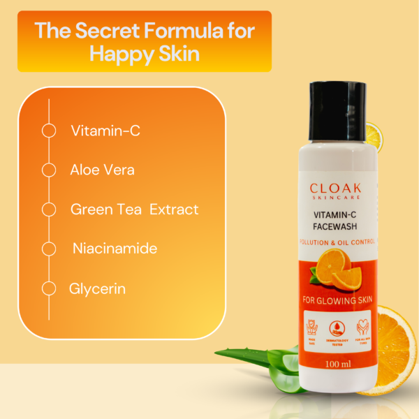 VITAMIN C FACE WASH - Image 3