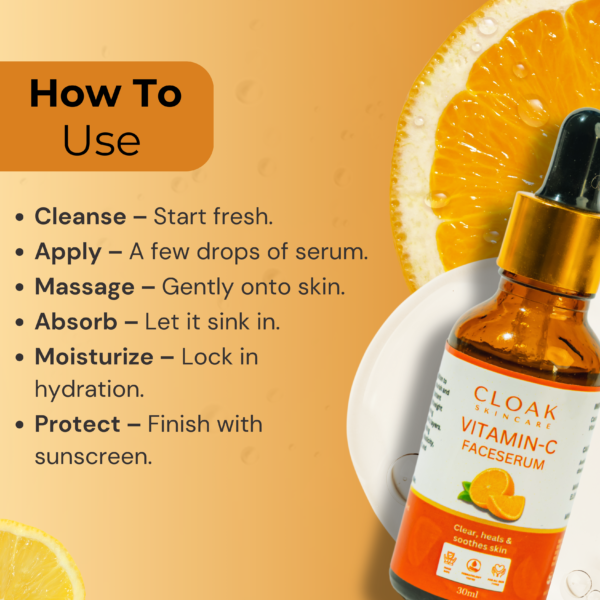 VITAMIN C FACE SERUM - Image 4