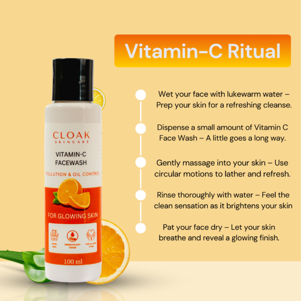 VITAMIN C FACE WASH - Image 4